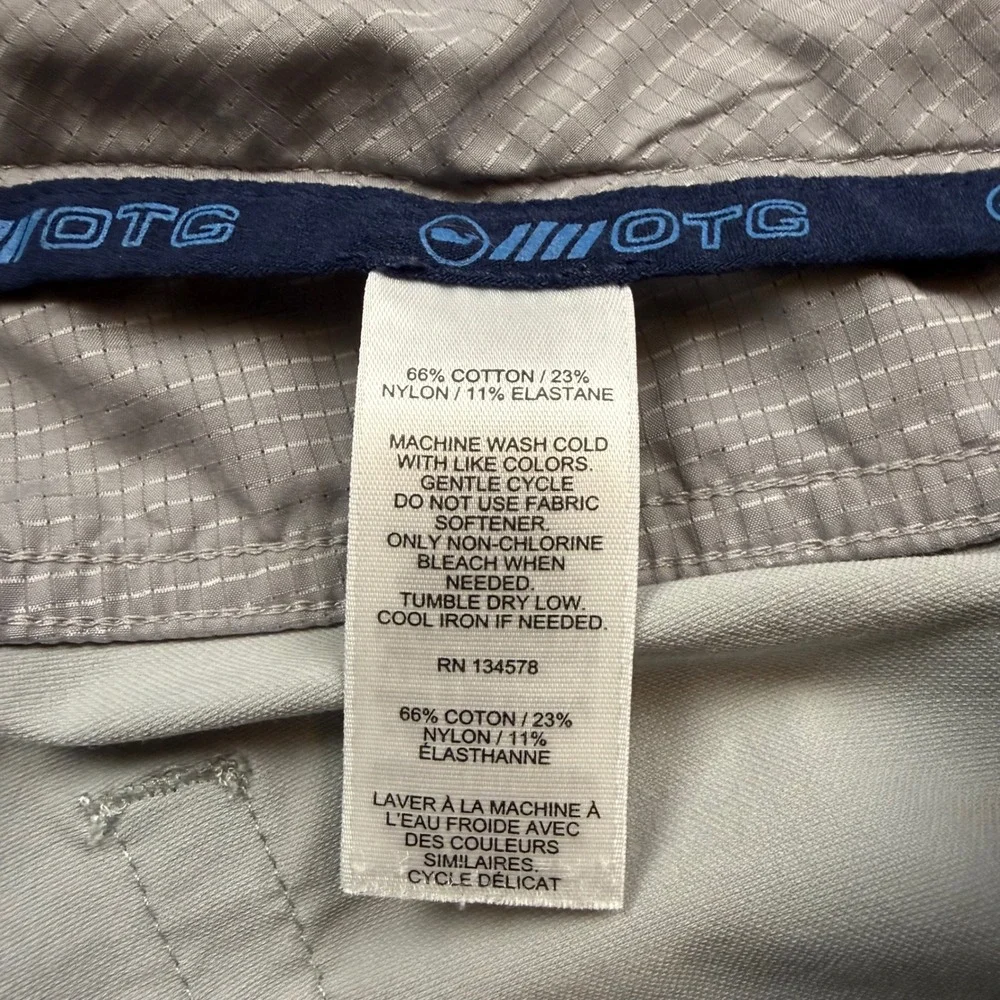 Vineyard Vines OTG On-The-Go 5-Pocket Pants Gray 32x30 1P001171 Mens Stretch